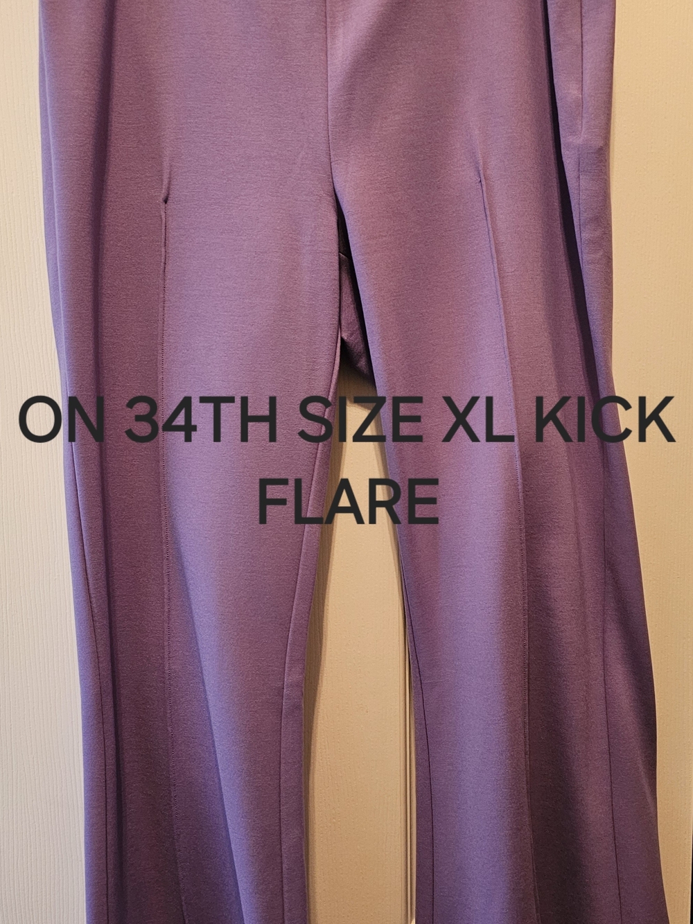 Kick Flare Pants in Lavender